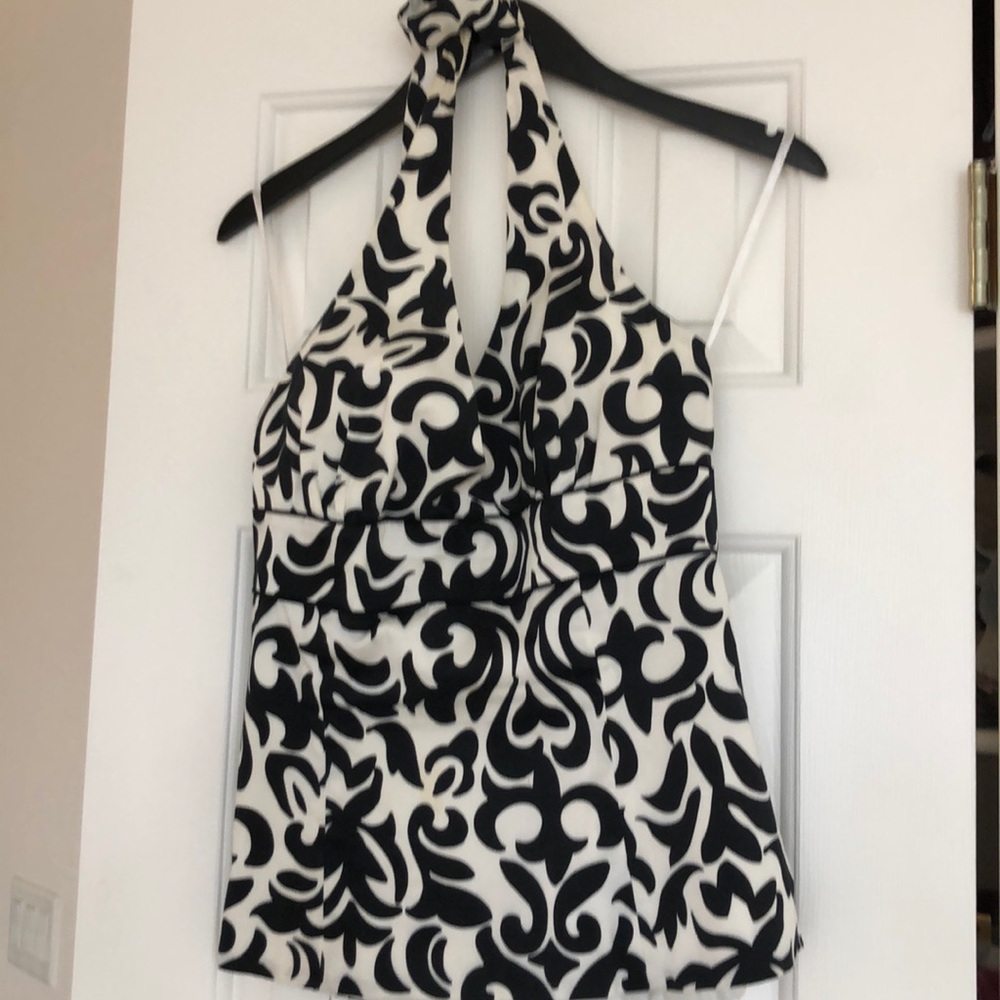 White House black market halter top